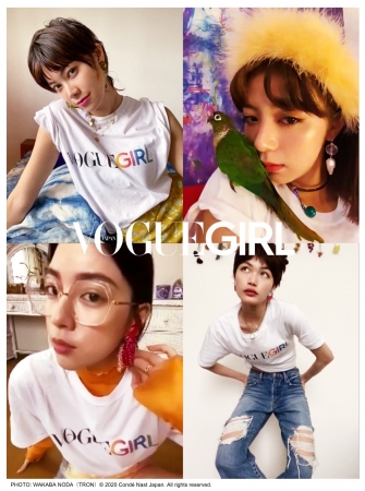 VOGUE GIRL PHOTO： WAKABA NODA (TRON)  © 2020 Condé Nast Japan. All rights reserved.