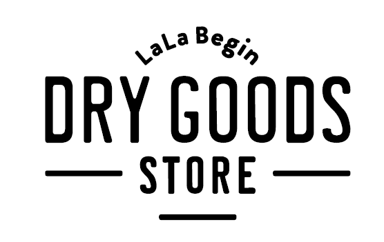 「LaLaBegin  DRY GOODS STORE （ララビギン　ドライグッズストア） 」ロゴ