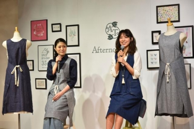 人気モデルの小泉里子さんによる 魅せる エプロンお披露目イベント After 株式会社サザビーリーグ プレスリリース