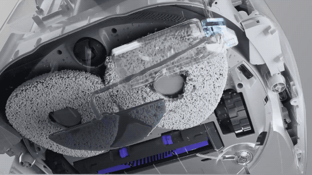 モップ洗濯機&乾燥機を内蔵 モップ洗濯機&乾燥機を内蔵