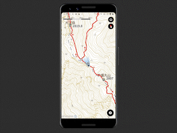 Yamap 進行方向に合わせて自動回転する 新 ベーシック地図 の提供を開始 ヤマップのプレスリリース