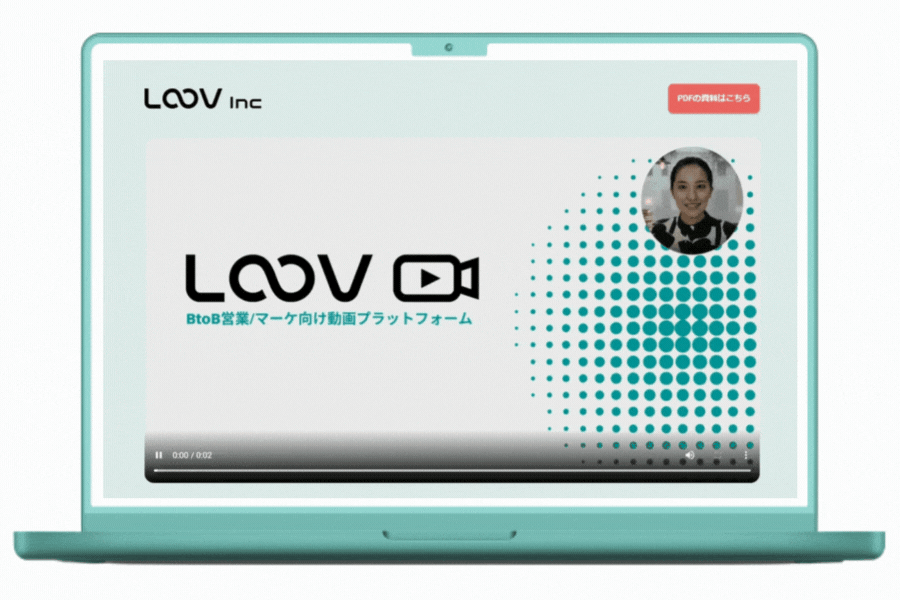 LOOV（動画画面イメージ）