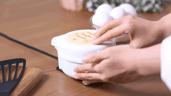 6種類の目玉焼きが自動完成!料理人のような絶妙な焼き加減ができる