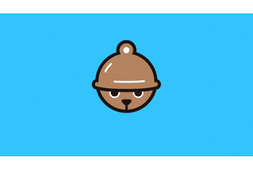 茶色い鈴がモチーフのキャラクターCHARiN