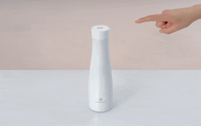 UV-C除菌できるスマートボトル「NOERDEN LIZ Smart Bottle」の予約販売