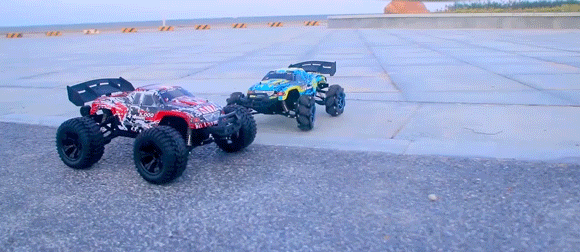 Y&Y STORE 1/10スケールの4WD高速ラジコンカー「CROSS WORLD」様々な地形で走行可能!複雑な組立は不要。 2 -