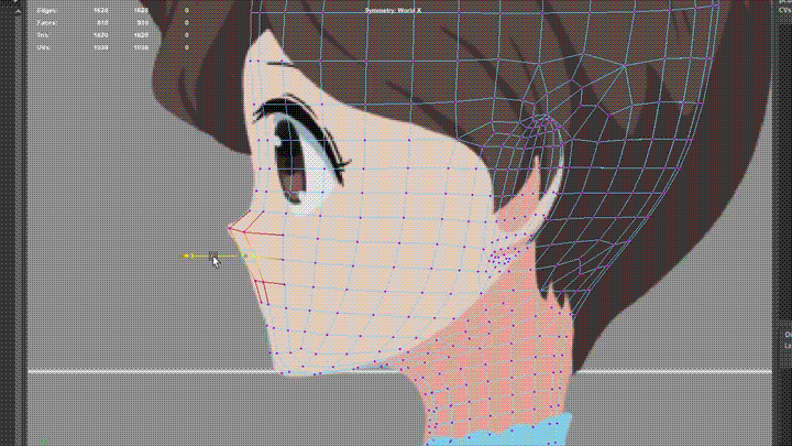 アバター開発中画面