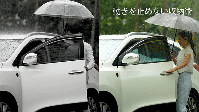 車の乗り降り時に濡れない 究極の全自動収納逆さま傘が 国内プロジェクト傘部門 応援購入額2位 の記録を更新しました 鑫三海株式会社のプレスリリース