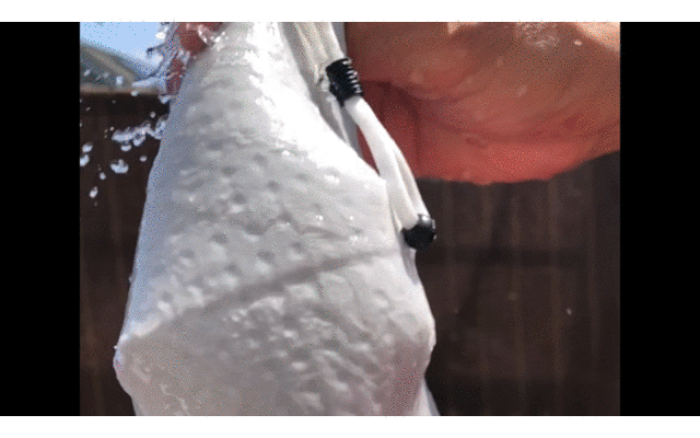 濡らして使えるウエットスーツのような素材 濡らして使えるウエットスーツのような素材