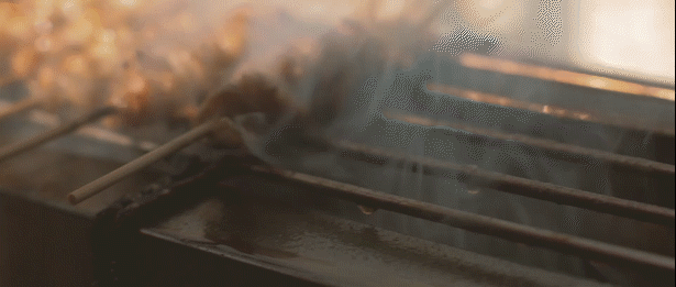 煙で包む燻し焼き