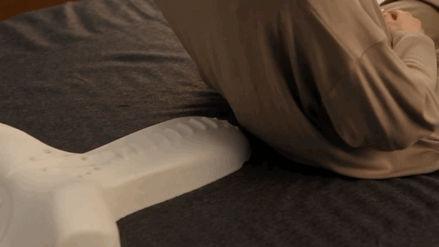 日本初上陸!テレワーク・スマホ時代の姿勢メンテナンスまくら