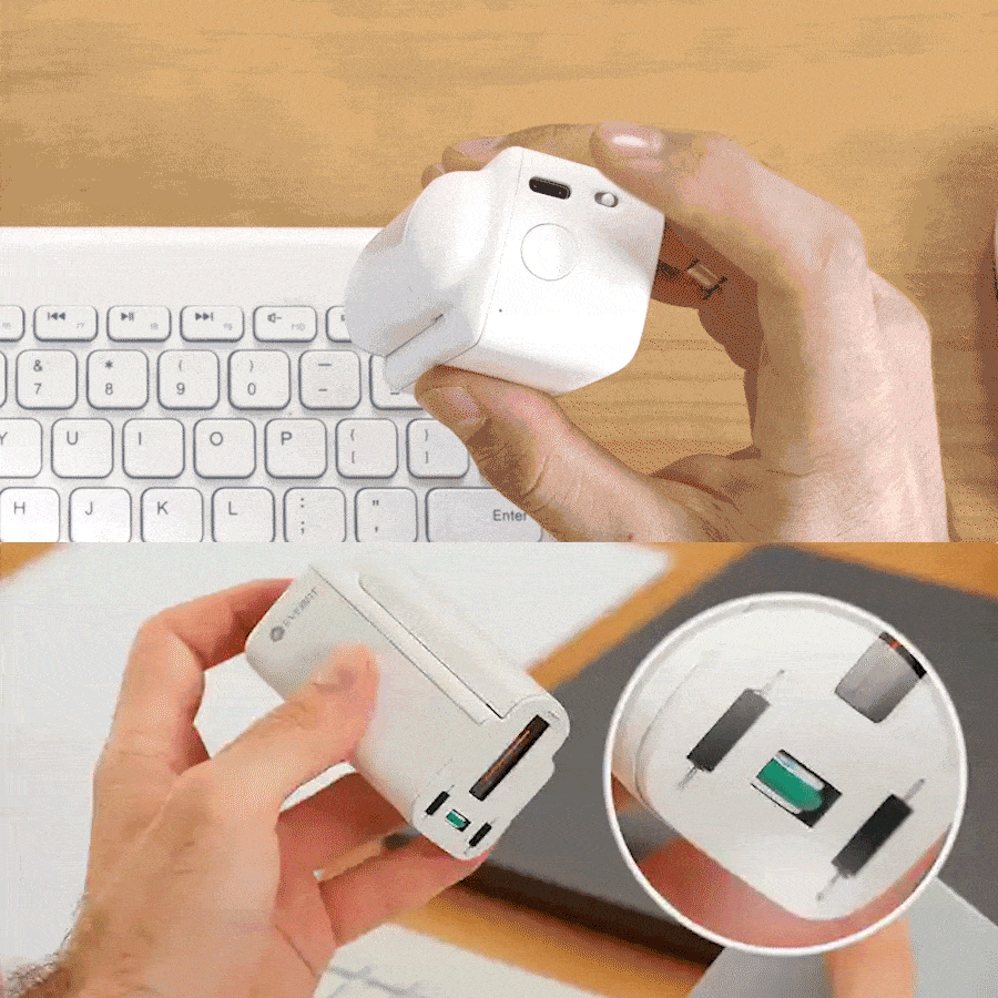 アプリ経由でクイック印刷、独自の滑車センサーがどんな素材にも印刷する アプリ経由でクイック印刷、独自の滑車センサーがどんな素材にも印刷する