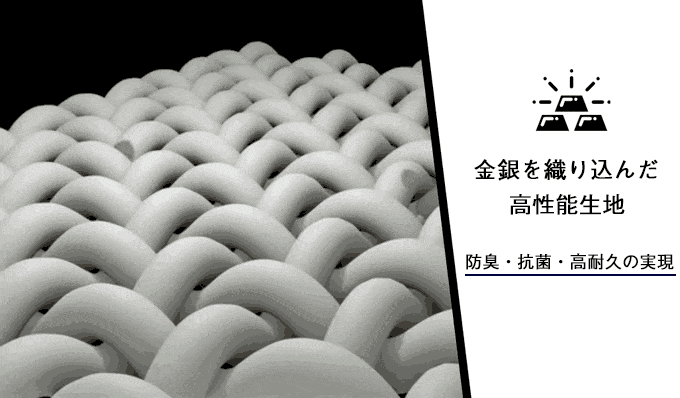 金銀織り込み高性能生地 金銀織り込み高性能生地