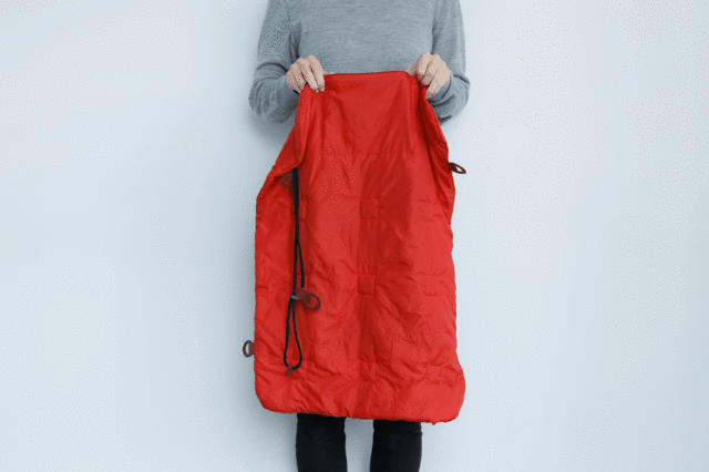 一体型の収納袋にコンパクトに簡単収納! 一体型の収納袋にコンパクトに簡単収納!