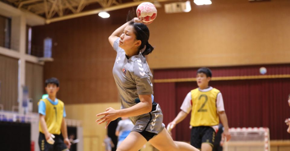 女子日本代表 現役大学生の岡田彩愛選手（大阪体育大学）