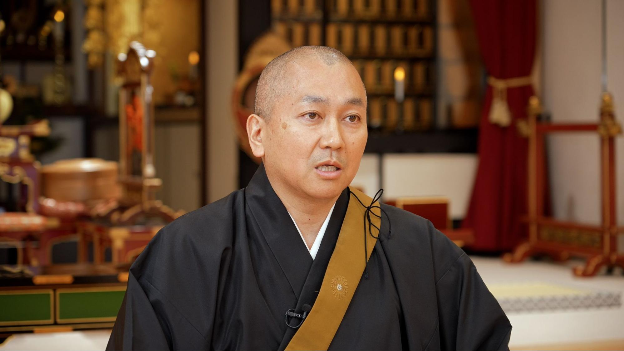 妙経寺副住職　滝沢秀明