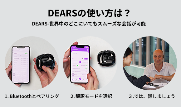 ChatGPT連携】AIイヤホン翻訳機が提供する革新的な体験！TRANSDEAR