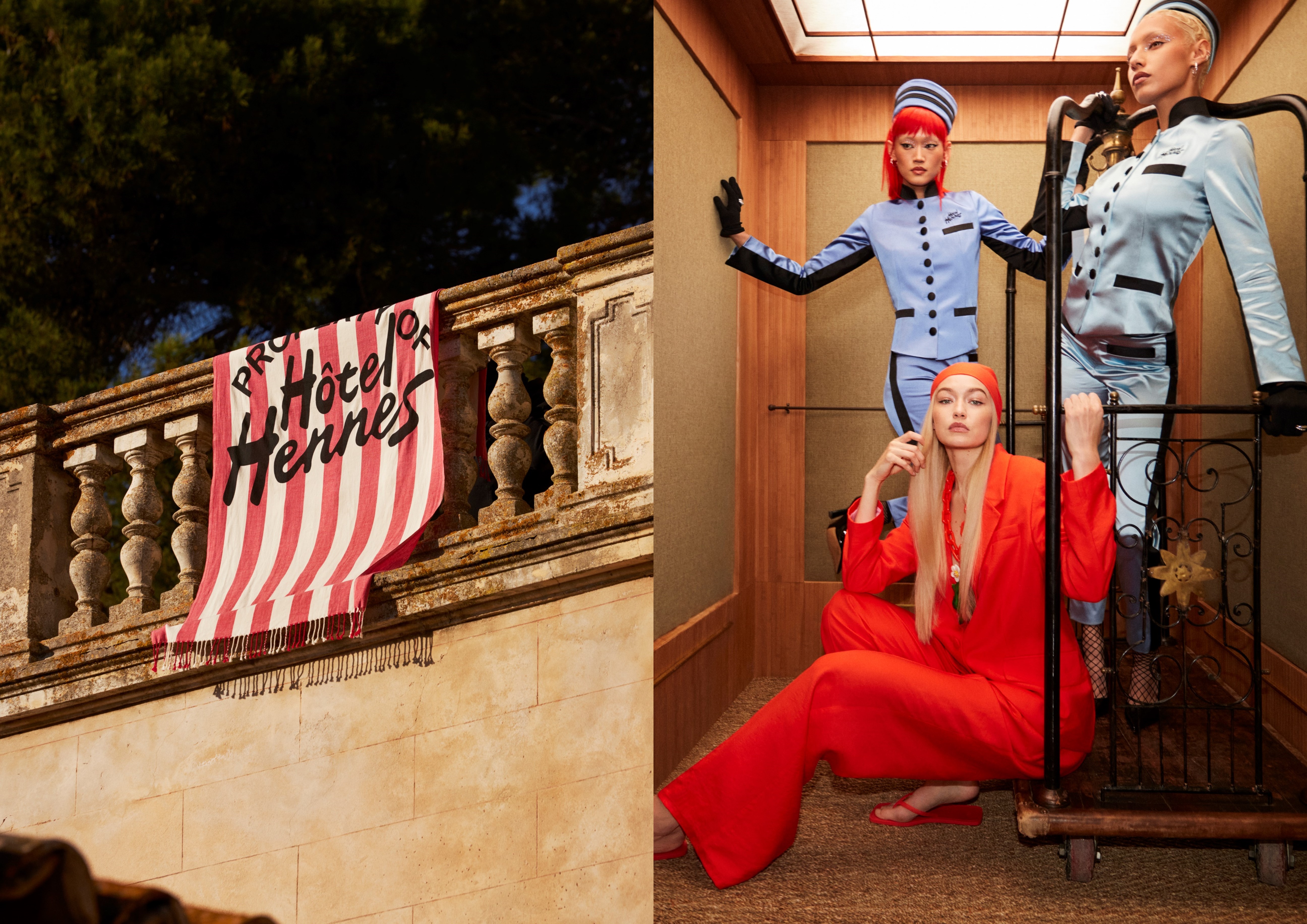 H&M「Hôtel Hennes」キャンペーンイメージより
