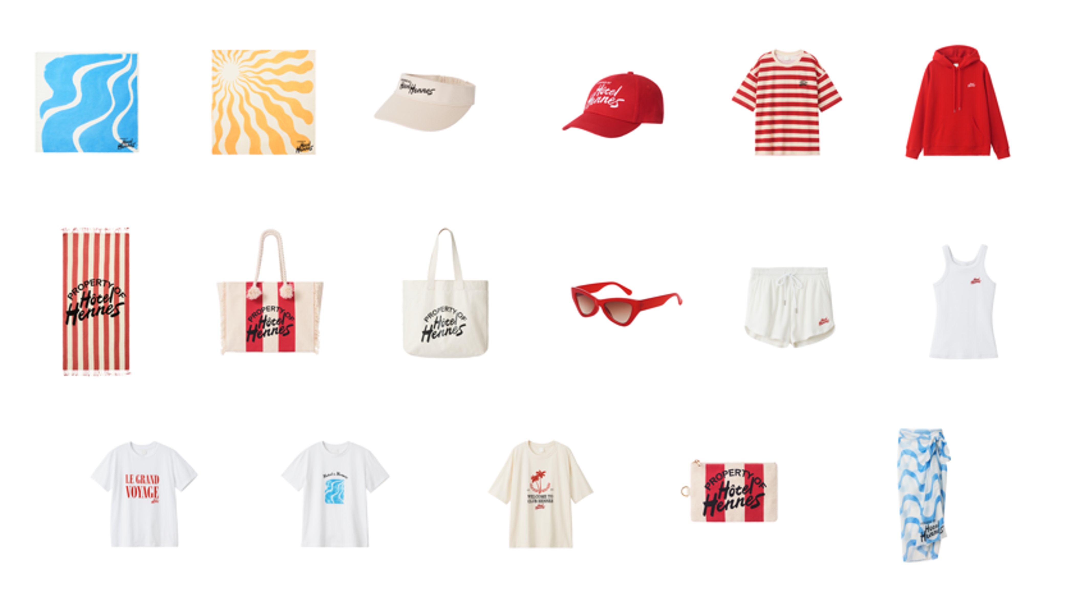 H&M「Hôtel Hennes」コレクション・アイテム一覧