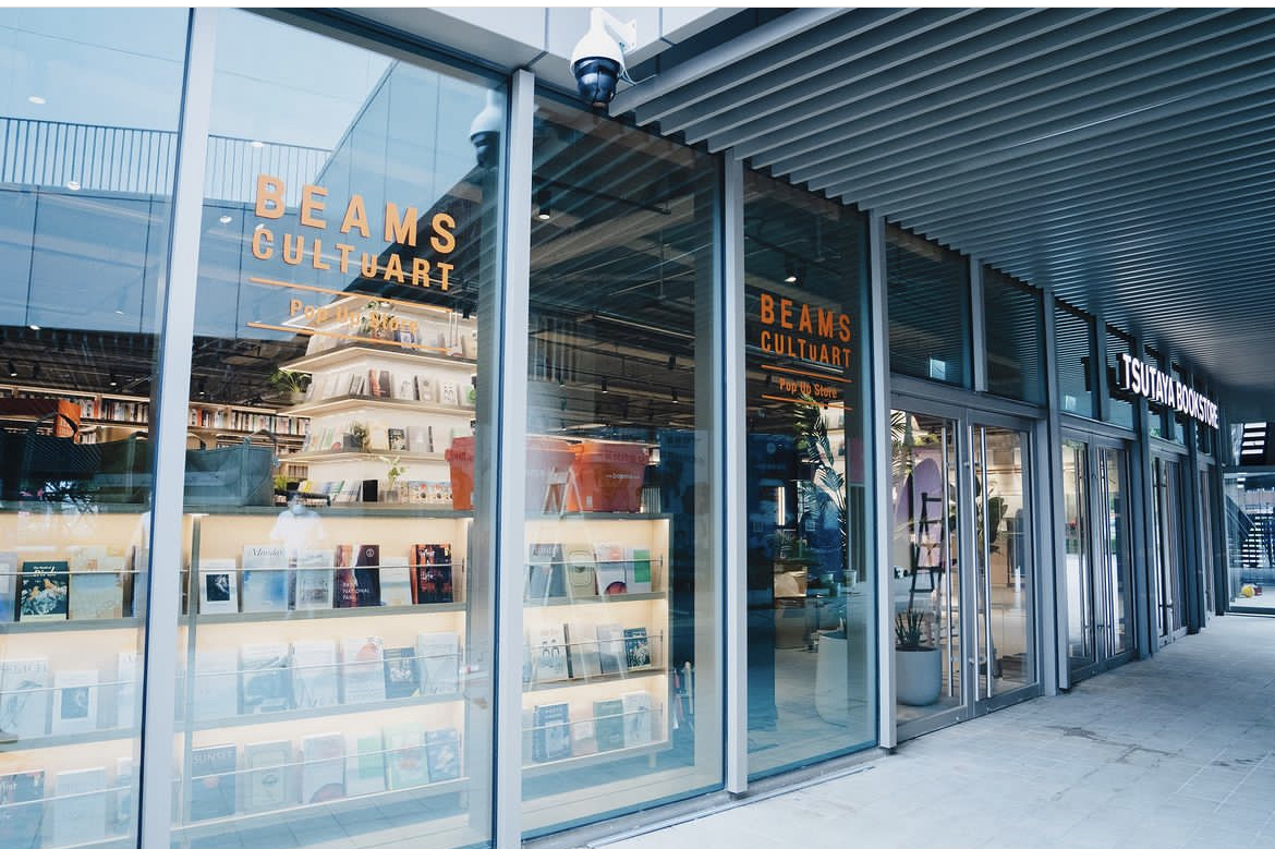 「BEAMS CULTUART Pop Up Store TSUTAYA BOOKSTORE 桃園藝文店」