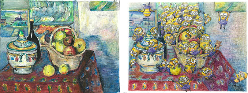 これが塗り絵 進化する 大人の塗り絵 塗り手たち 7 ミニオンの最新情報やグッズ情報がいっぱい ミニオンズニュース