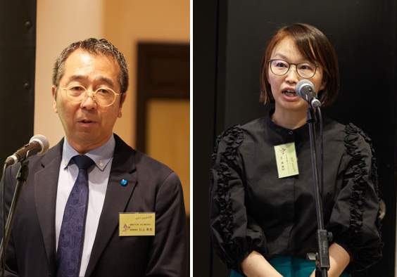 左：RGC株式会社 常務取締役 川上英宏さま　　右：丸の内の森レディースクリニック 院長 宋美玄さま