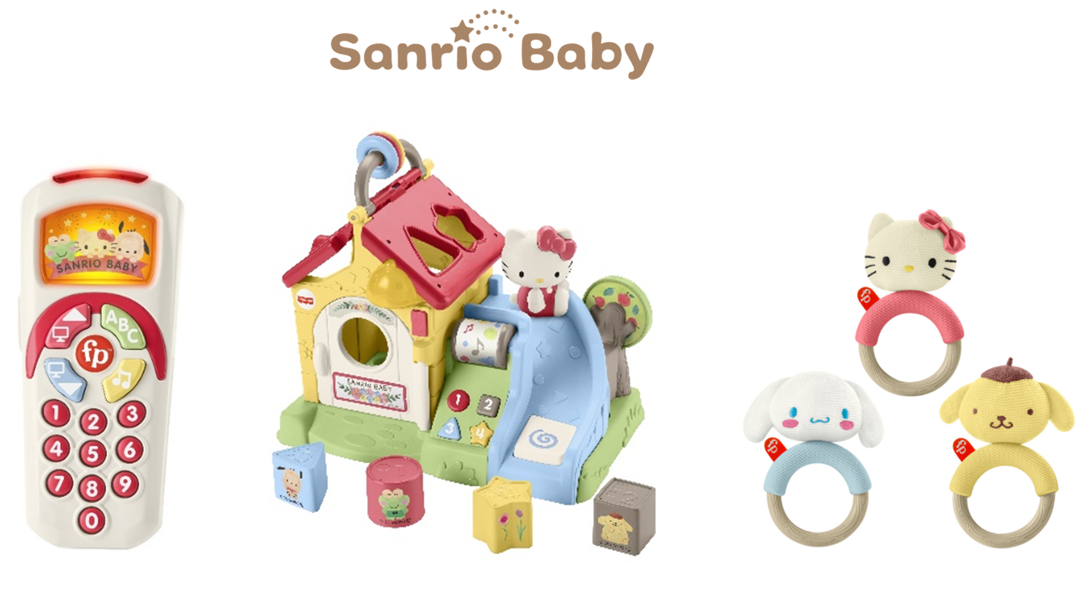 フィッシャープライスと「サンリオベビー」のコラボ待望の第3弾