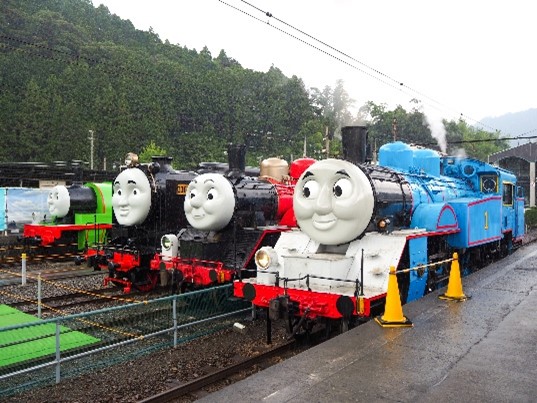 新金谷と千頭でトーマスのなかまたちに会えるよ！