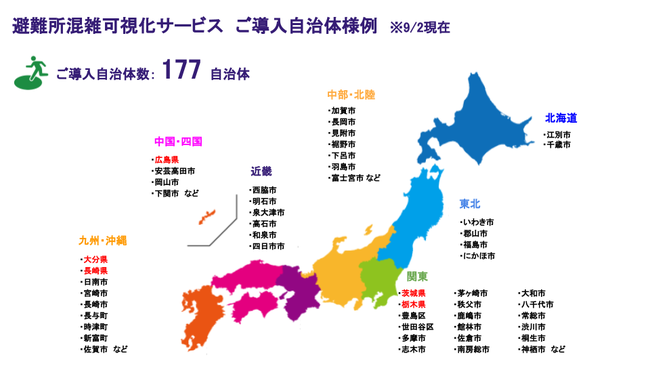 全国自治体の導入状況