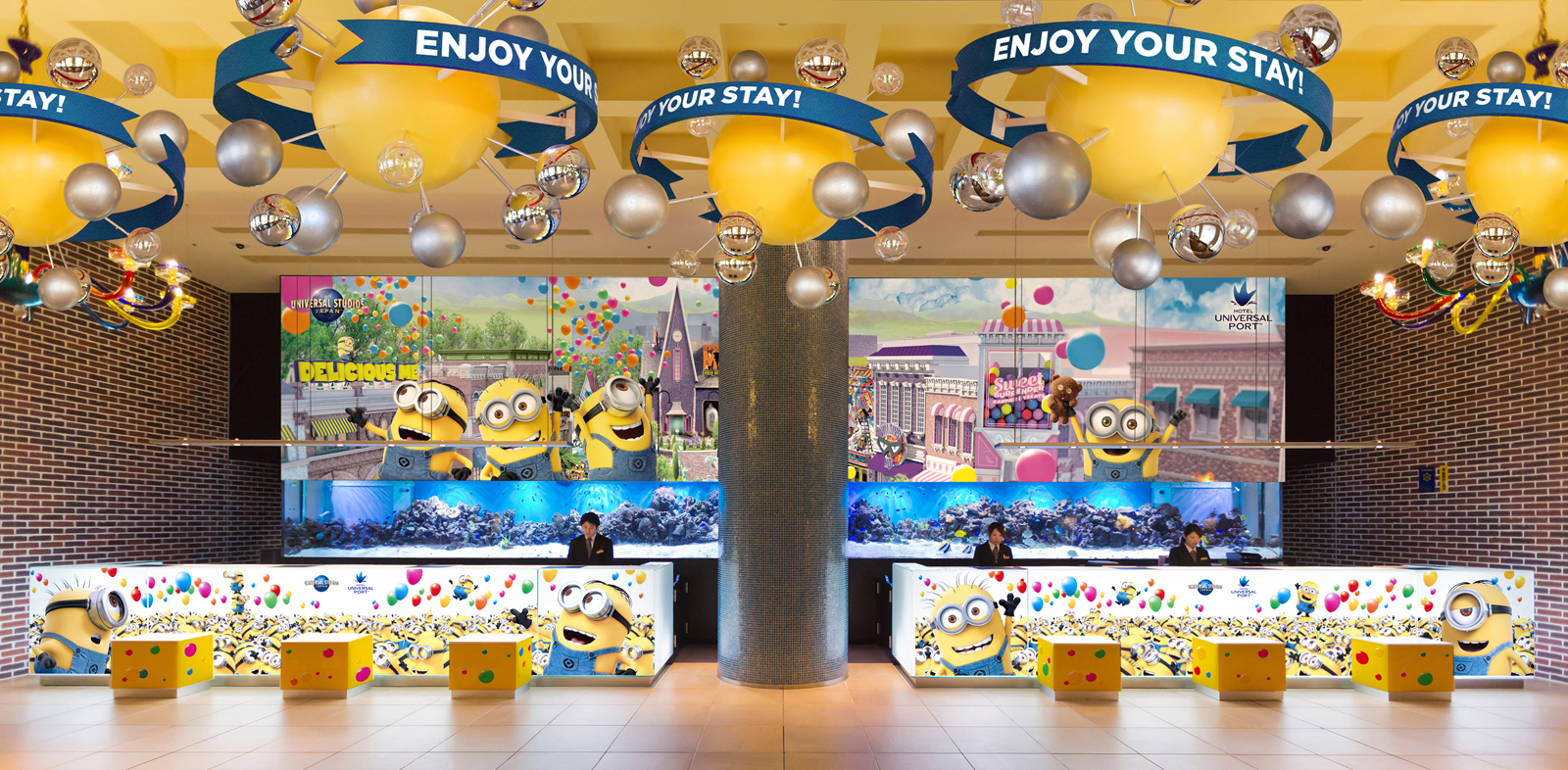 ホテル ユニバーサル ポート ミニオン ハチャ メチャ デ ミニオンの最新情報やグッズ情報がいっぱい ミニオンズニュース