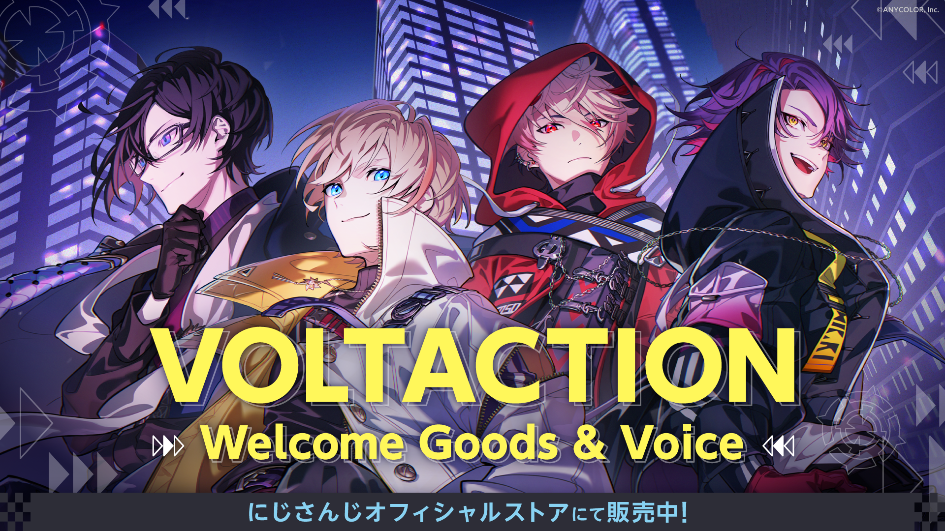 人気ブランドの にじさんじ VOLTACTION 1周年 缶バッジ 風楽奏斗①