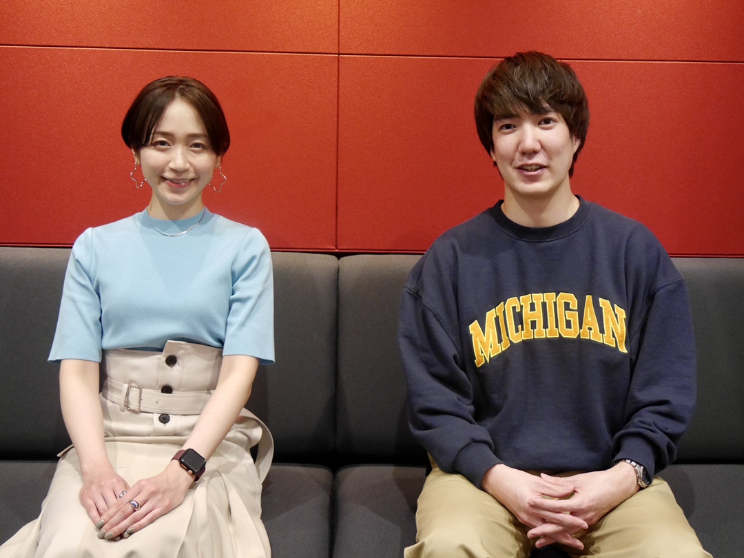 ビジュアルクリエイティブ本部・濵口真央、リテールビジネス部・青木大空