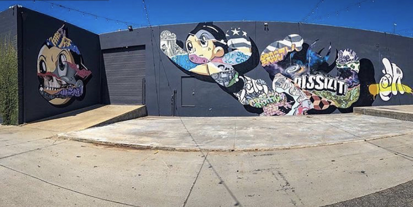 「手塚プロダクション」との共同企画「ASTRO BOY BIG MURAL」(鉄腕アトムの巨大壁画)