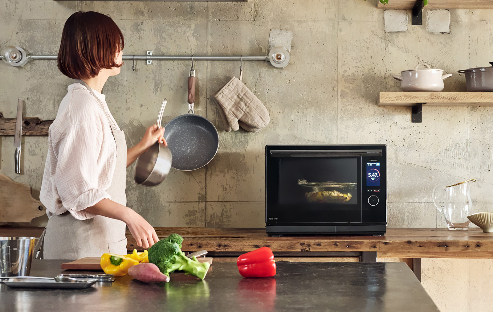 スチームオーブンレンジ「ビストロ」設置イメージ