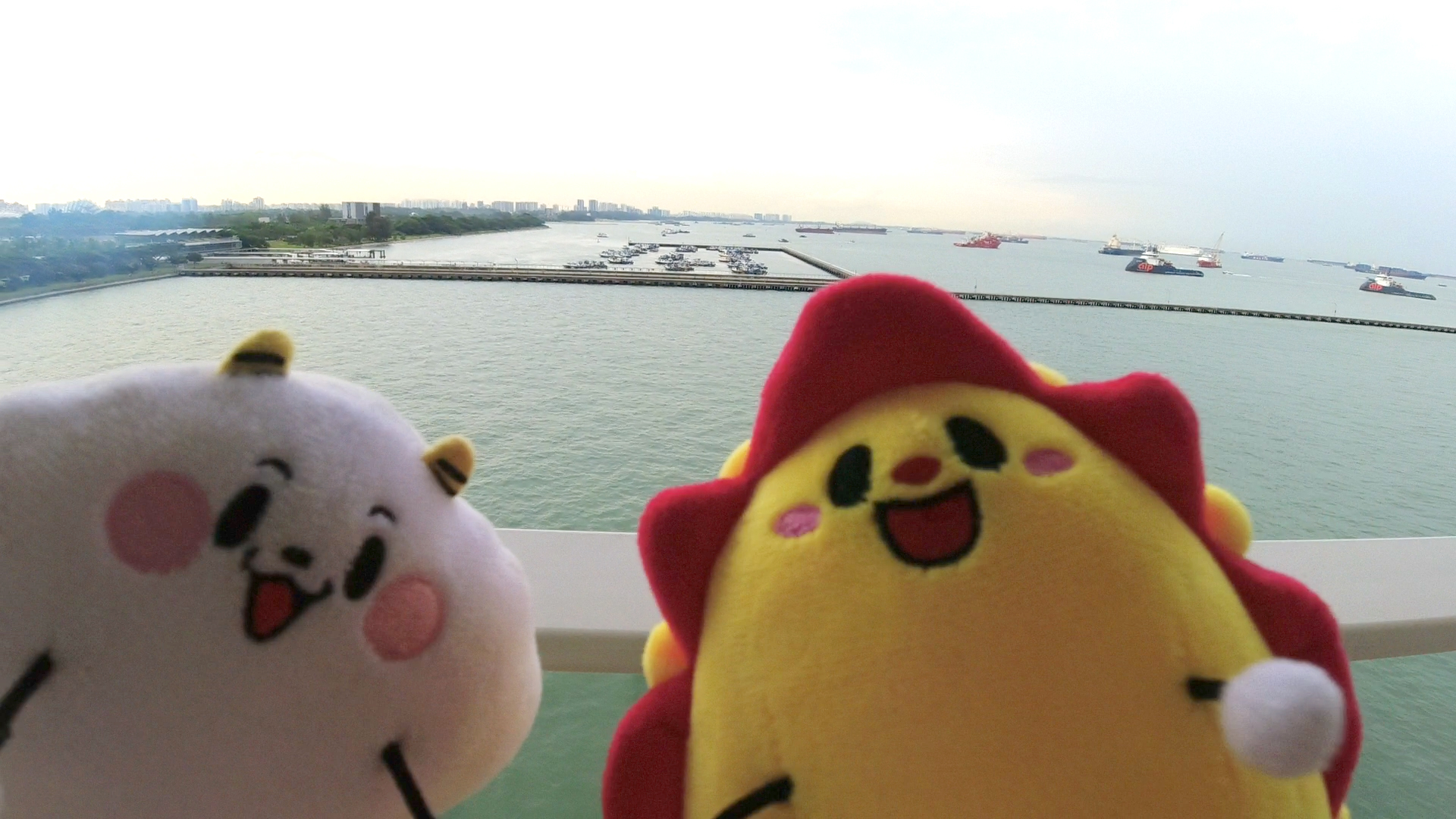 豪華なクルーズ旅行へしゅっぱ～つ！