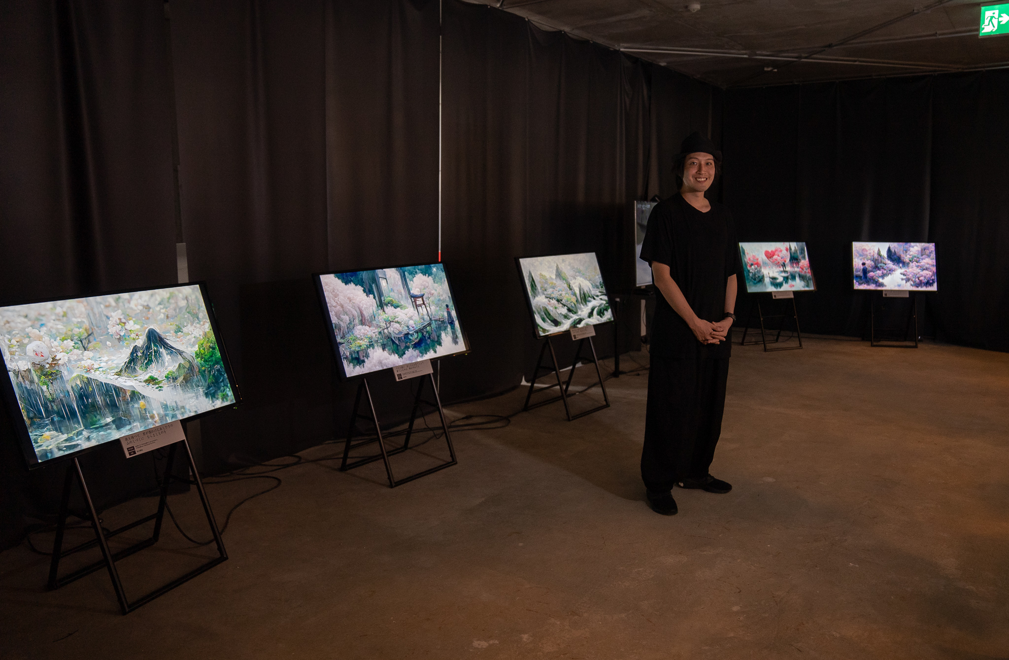 窪田望とDEEP ART作品