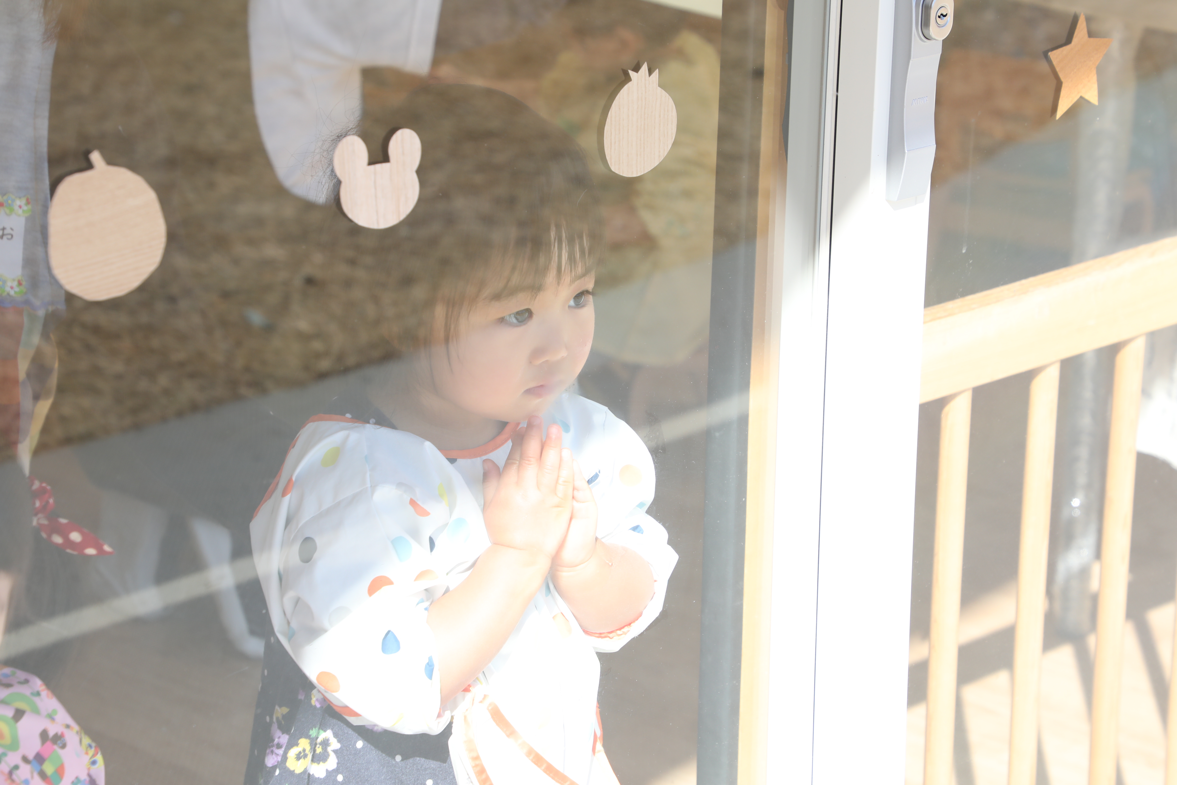 子どもたちがストレスのないよう、保育を考えて行っています。