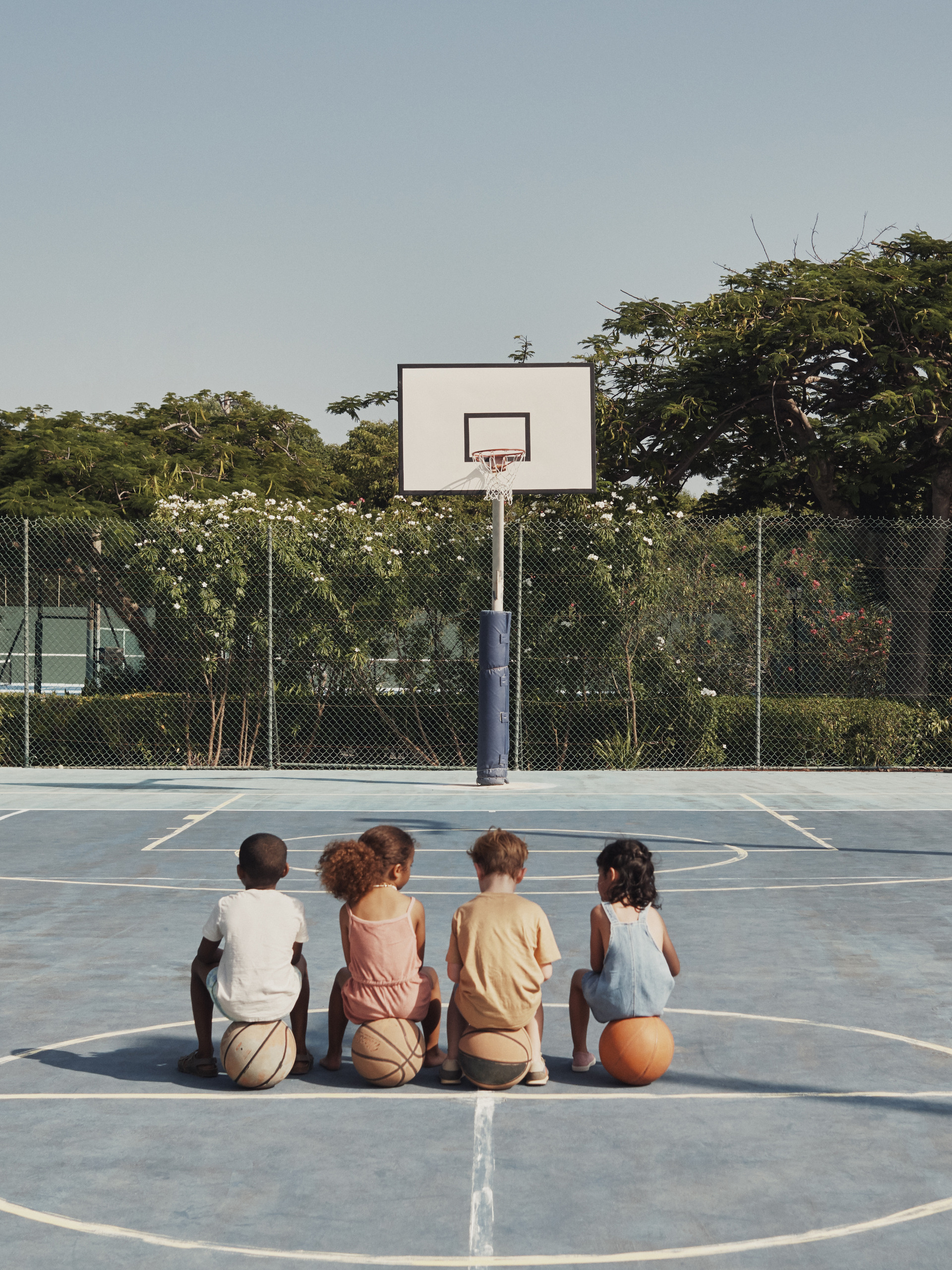 バスケ＝チームワーク・元気