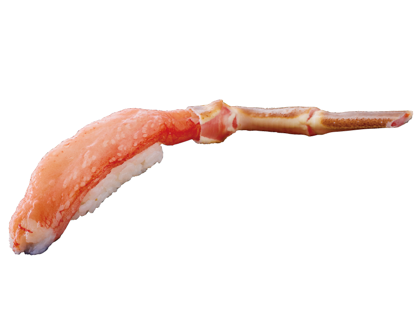 特大生ずわい蟹一貫　740円