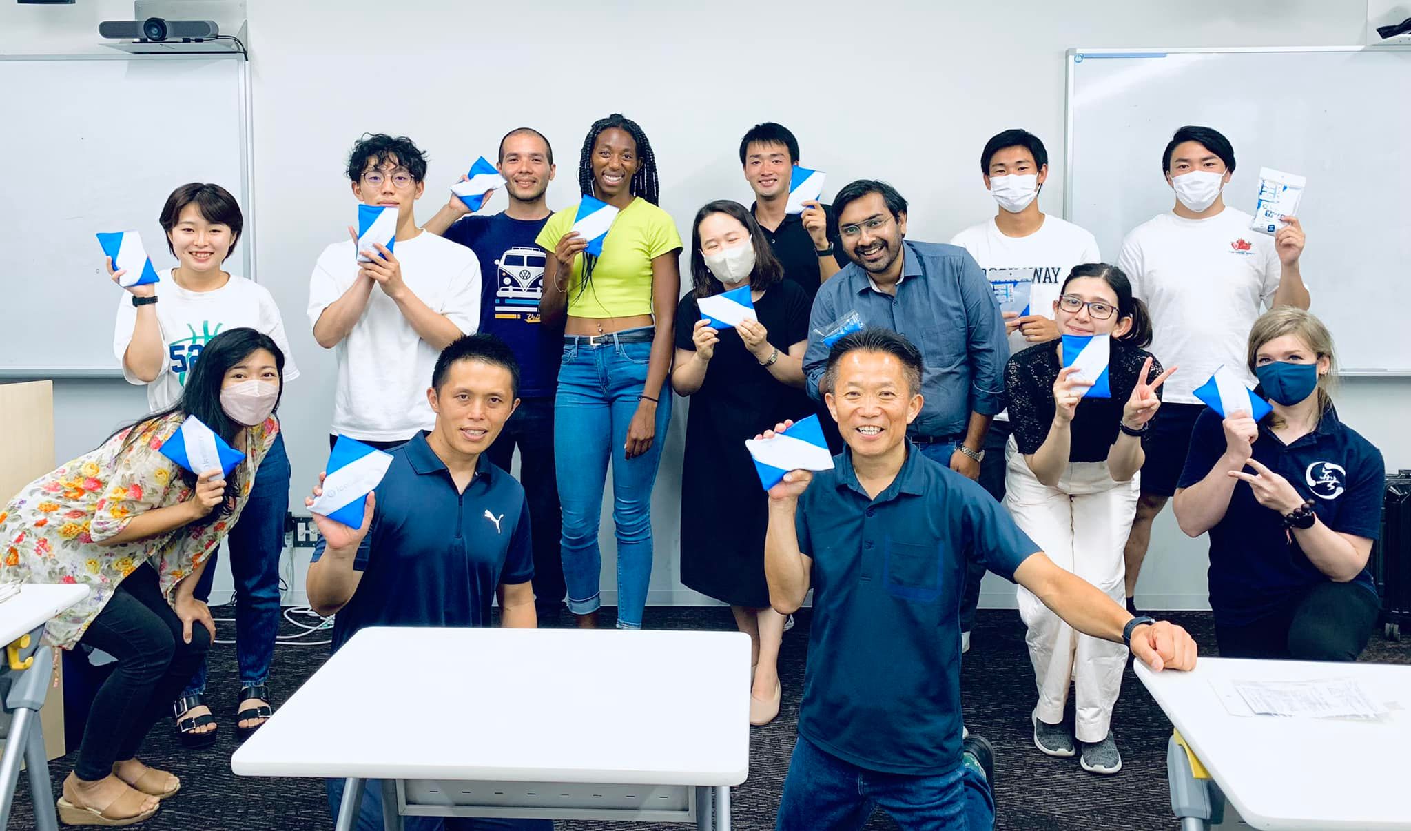 留学生アスリートから大きな評価と期待を得た。