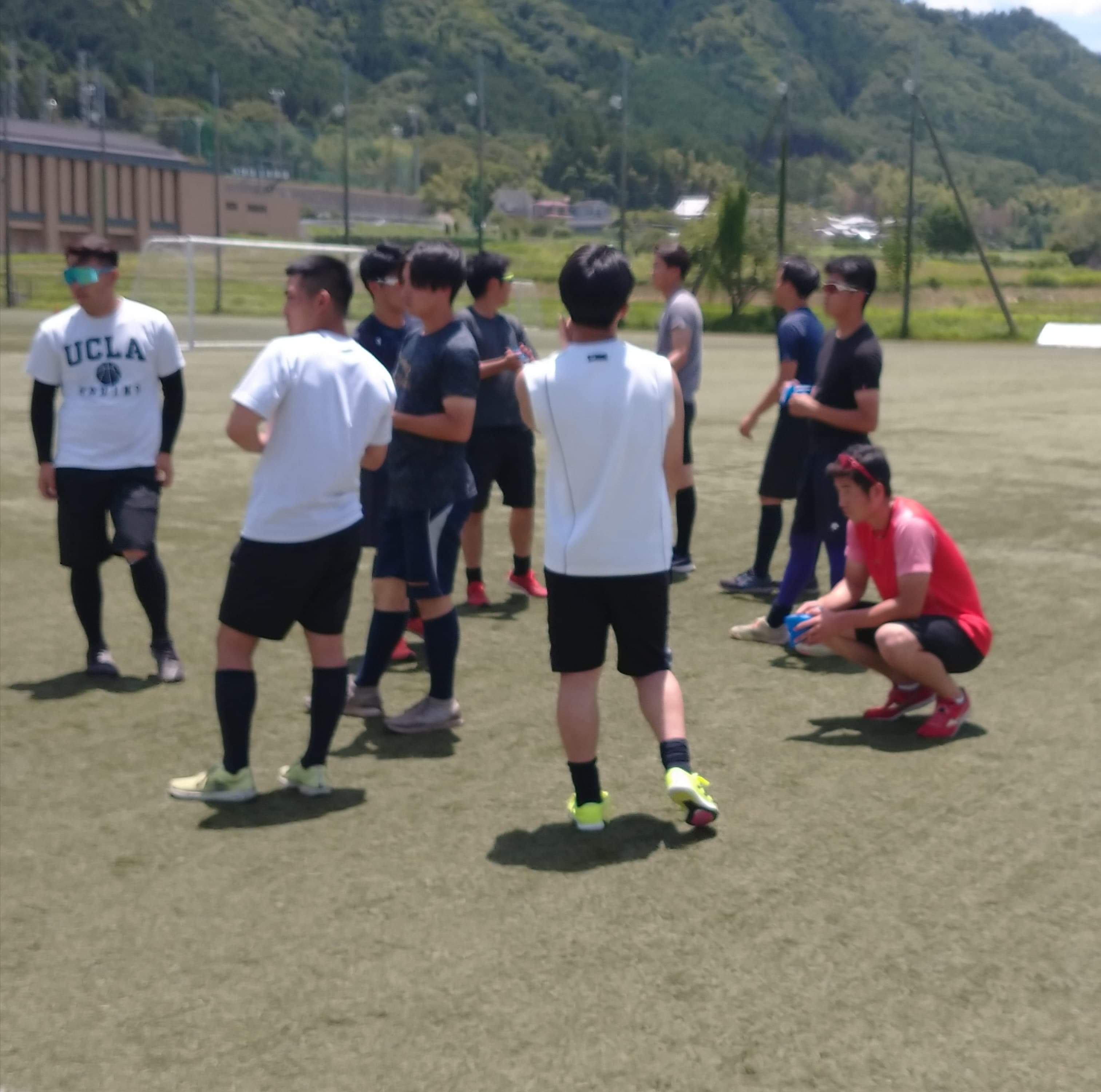 大学野球部 手のひら冷却