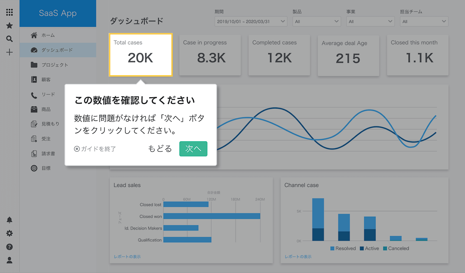テックタッチがHP・システム上で作動する際のイメージ図