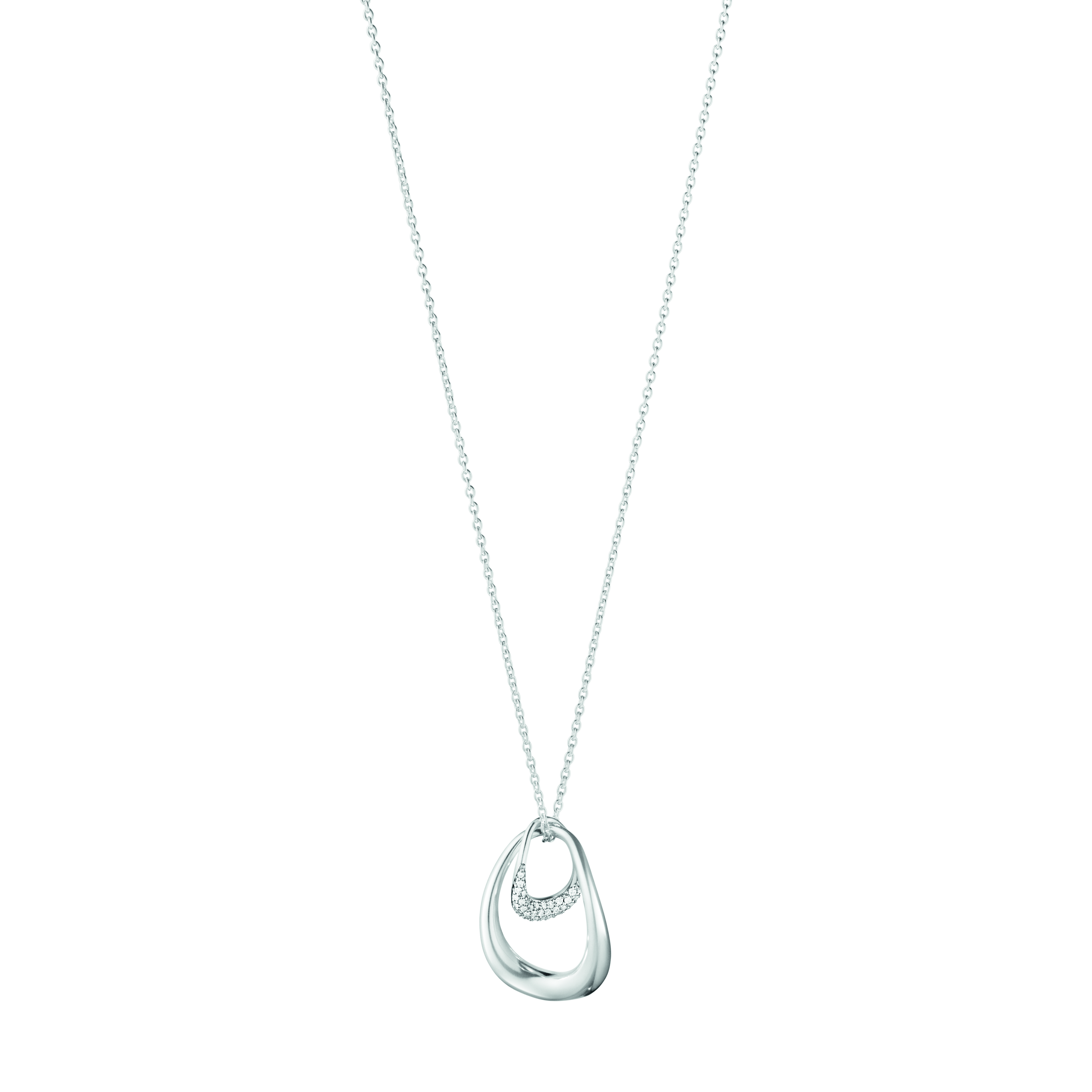 OFFSPRINGペンダント     スターリングシルバー、DIA0.08ct  58,300円