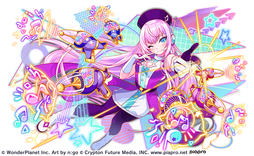 ミライグリッシュ⭐︎最新版⭐︎ クラッシュフィーバー』×『初音ミク「マジカルミライ」10th