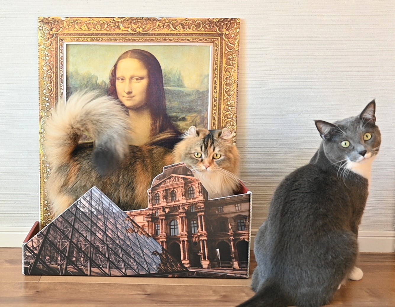 モナリザと猫ちゃん達