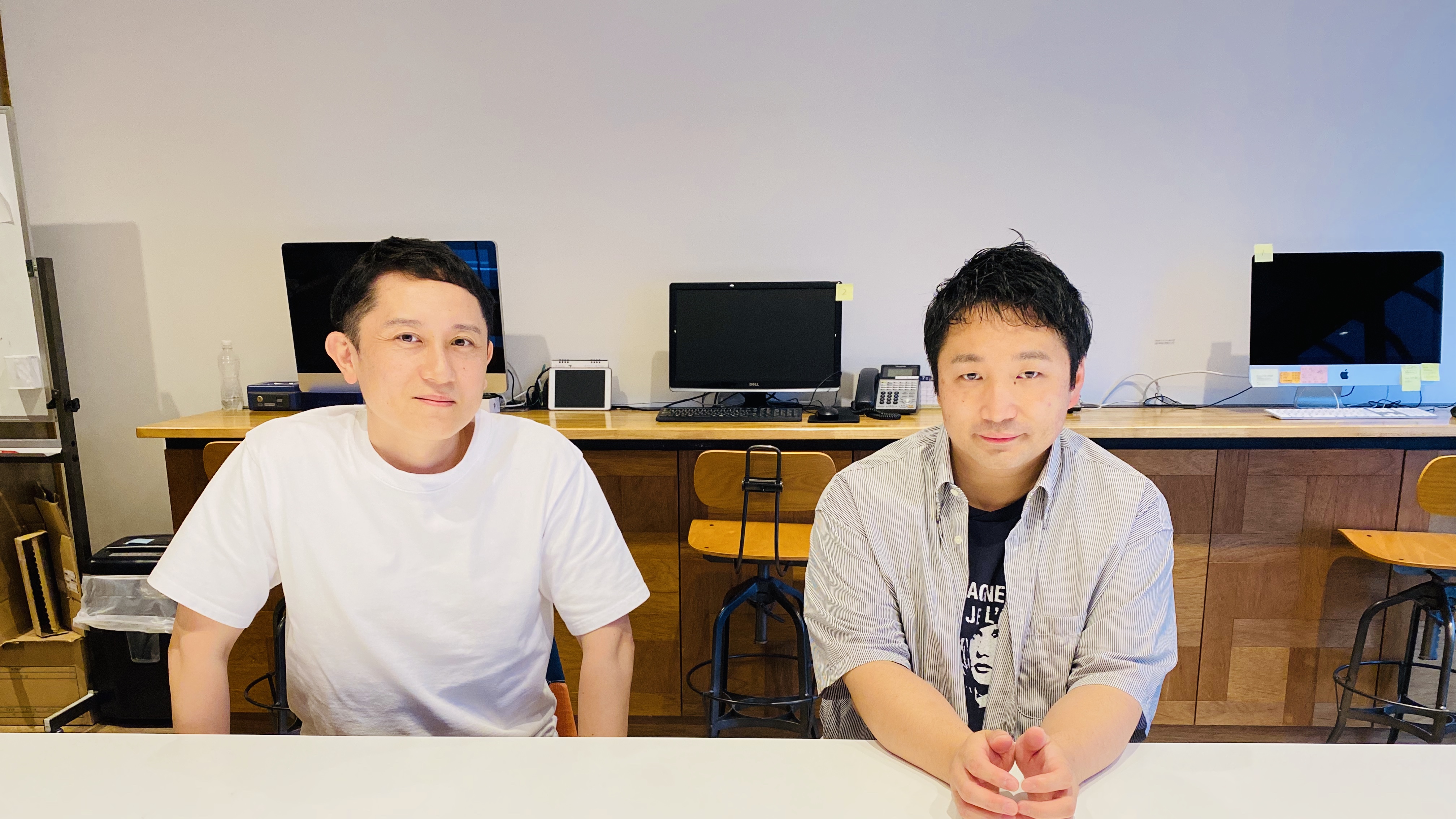 左）FW代表取締役 西川 祐輔　右）FW取締役　兼レモニカ代表取締役社長　河村 征治氏