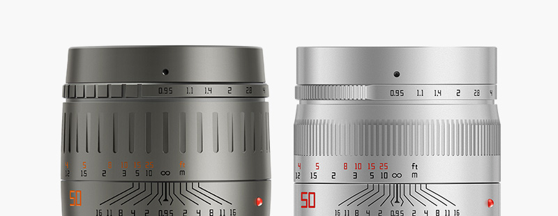 すでに販売中の「M50mm f0.95・ASPH (MS)」よりフィルター径を5mm縮小