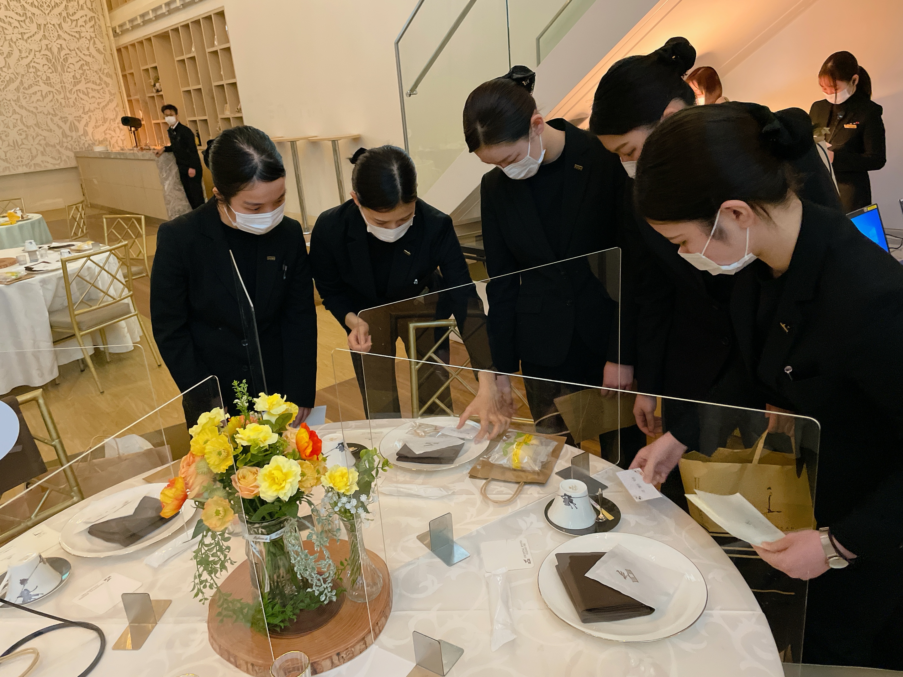 準備の様子