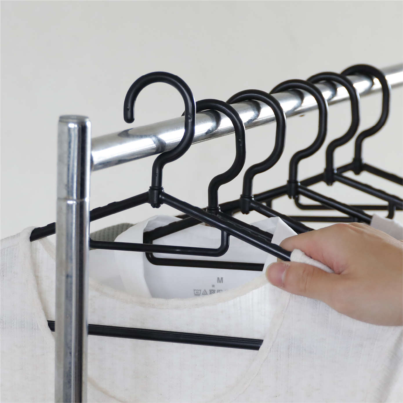 THE HANGERS ターンフックハンガー10P