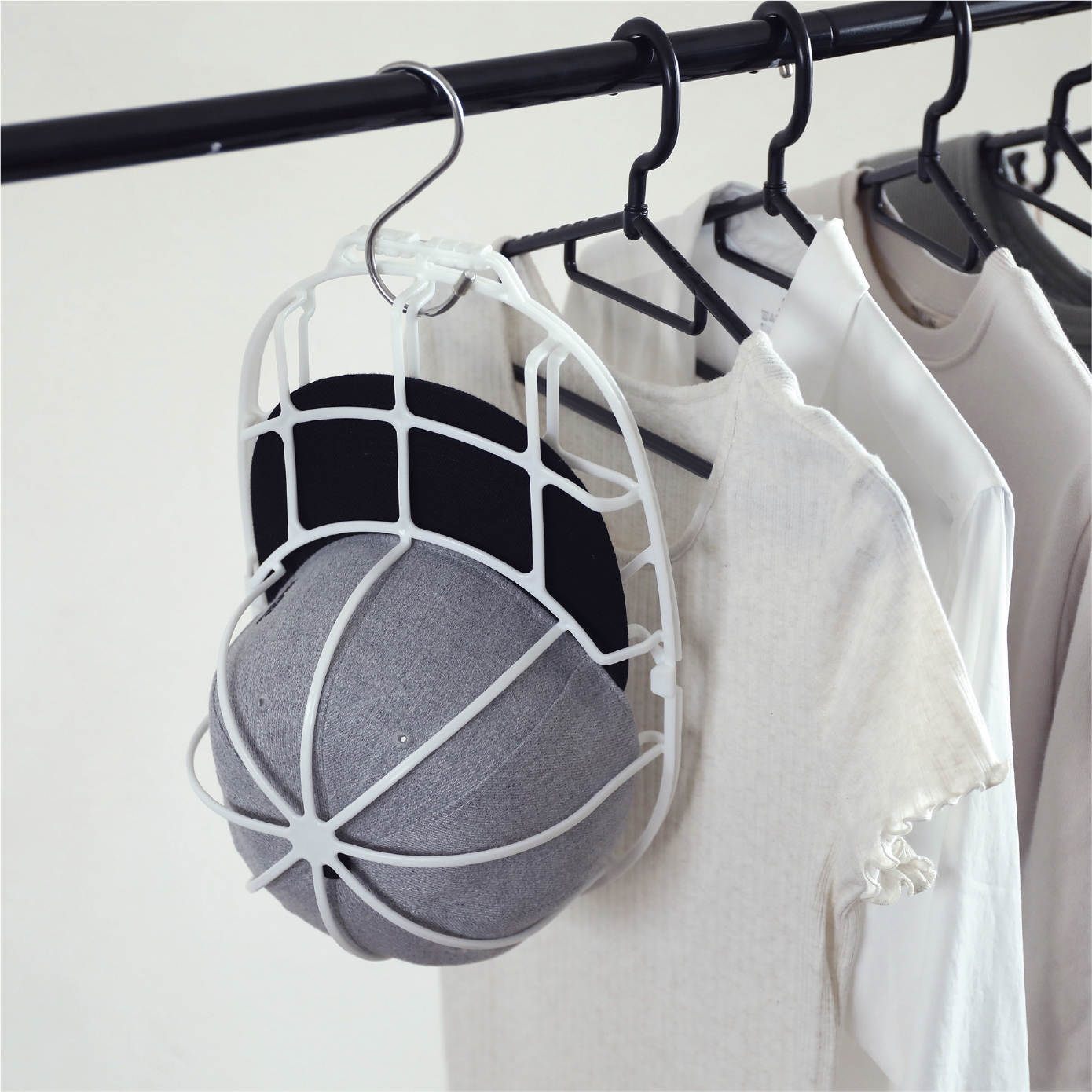 干しているキャップウォッシャー